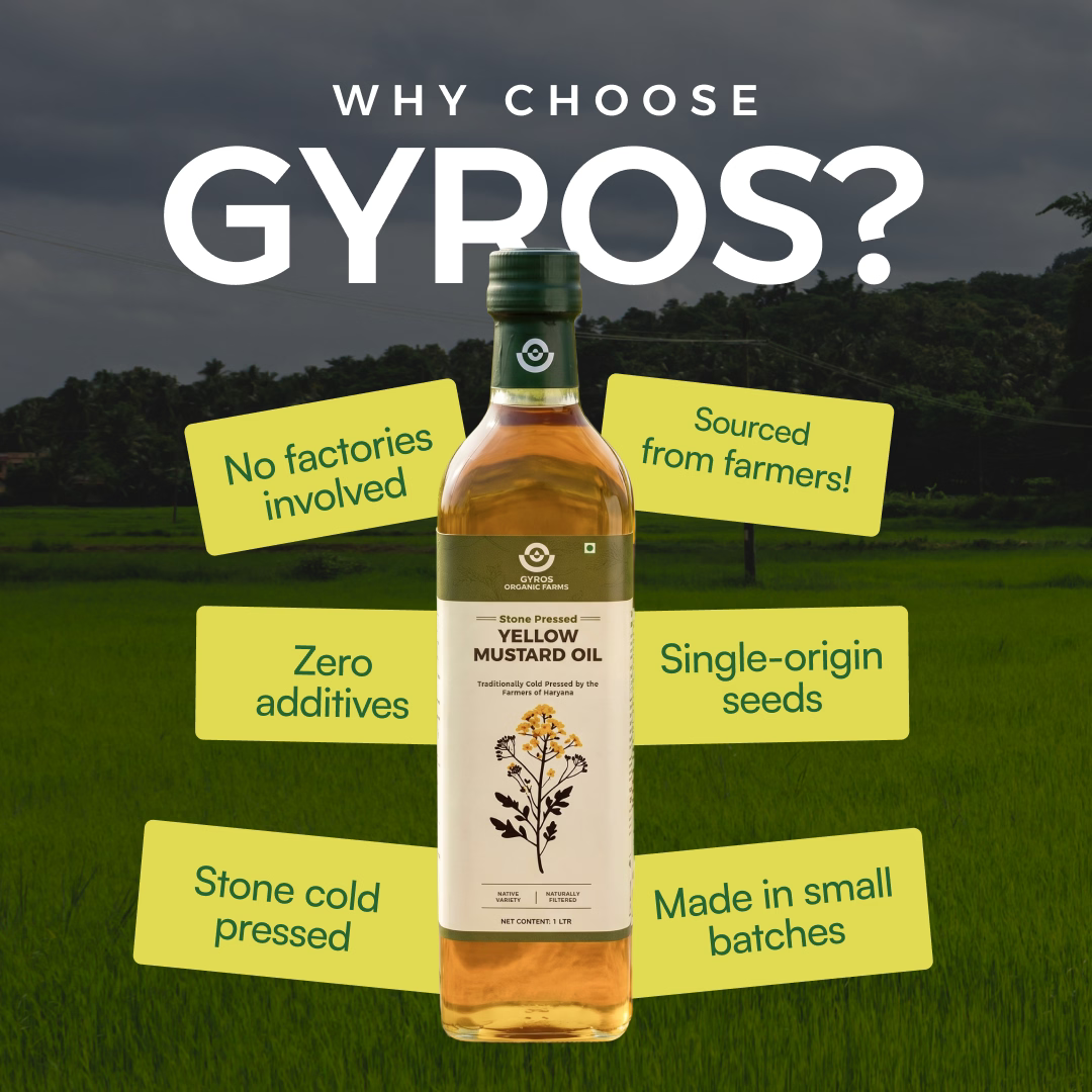 Stone Cold Pressed Yellow Mustard Oil