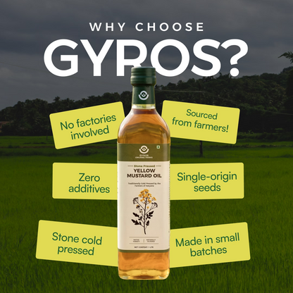 Stone Cold Pressed Yellow Mustard Oil