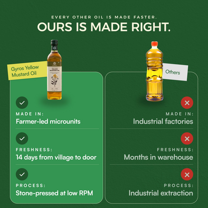 Stone Cold Pressed Yellow Mustard Oil