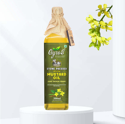 Stone Pressed Yellow Mustard Oil