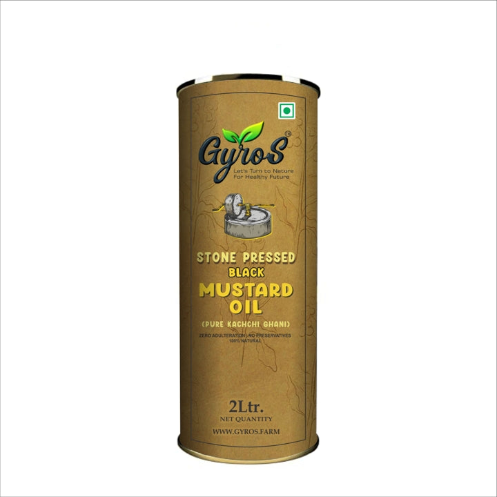 Black Mustard Cold Pressed Oil | Sudh sarso tel 2l Tin