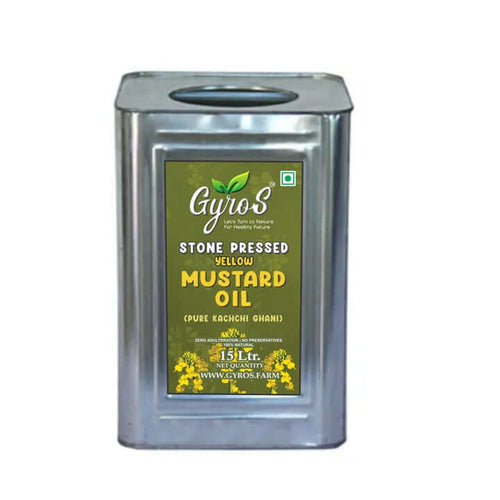 Stone Pressed Black Mustard Oil - 15L