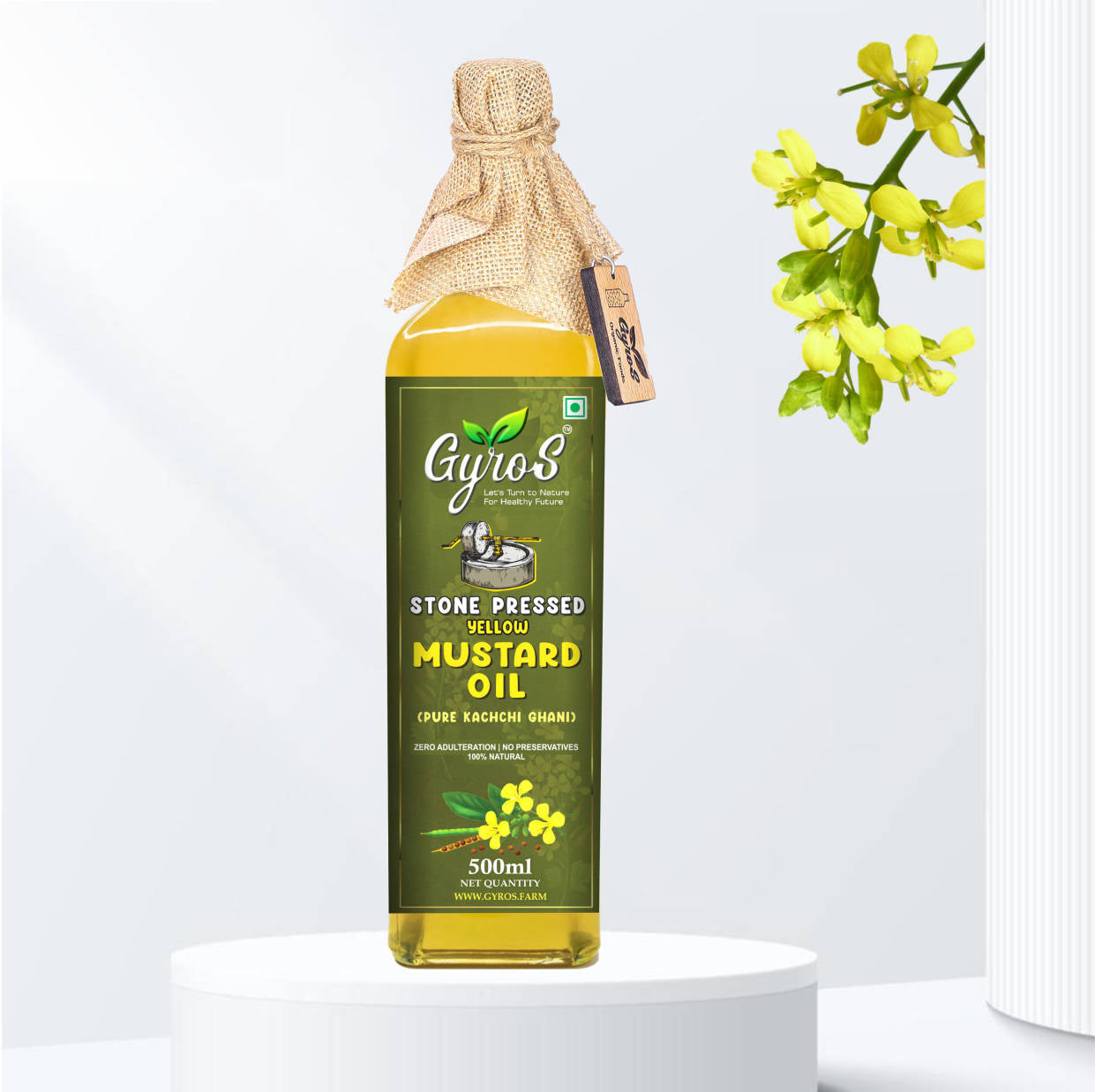 buy organic 500 ml kachi ghani mustard oil 